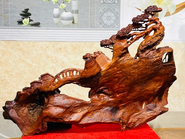 Tiểu Cảnh Gỗ Sưa