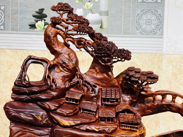 Tiểu Cảnh Gỗ Sưa