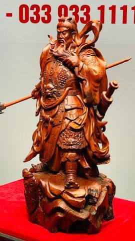 Quan Công Múa Võ Gỗ Trắc