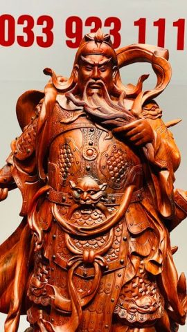 Quan Công Múa Võ Gỗ Trắc
