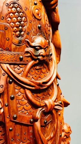 Quan Công Múa Võ Gỗ Trắc