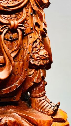Quan Công Múa Võ Gỗ Trắc