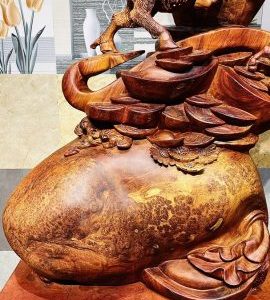 Tam Dương Đứng Bao Tiền Gỗ Nu Hương