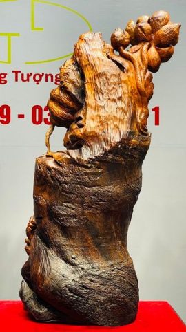 Nhất Tâm Bái Phật Gỗ Hương
