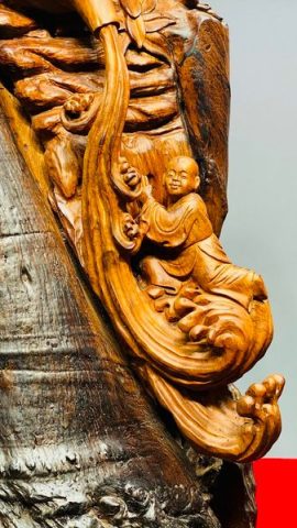 Nhất Tâm Bái Phật Gỗ Hương
