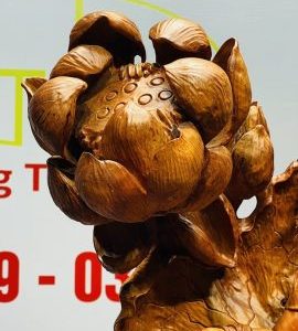 Nhất Tâm Bái Phật Gỗ Hương