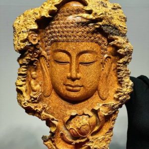 Diện Nhất Tâm Bái Phật Gỗ Nu Hương