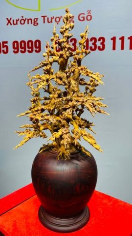 Bình Hoa Mai Hoàng Đàn - Tử Đàn