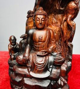 Nhất Tâm Bái Phật Gỗ Trắc
