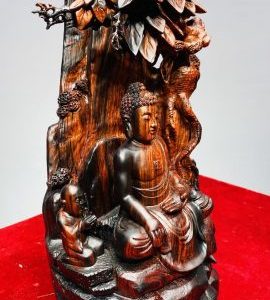 Nhất Tâm Bái Phật Gỗ Trắc