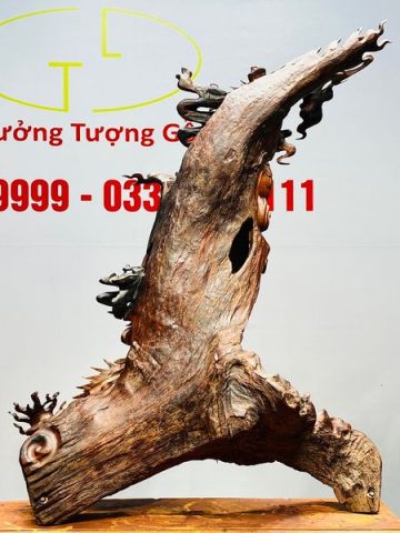 Nhất Long Vờn Ngọc Gỗ Trắc