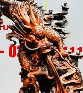 Nhất Long Vờn Ngọc Gỗ Trắc