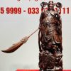 Quan Công Xách Đao Gỗ Tử Đàn