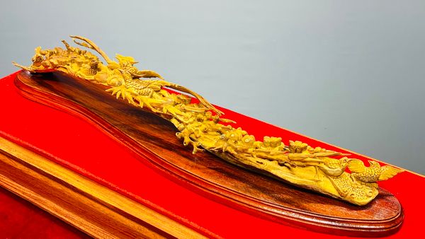 Cầu Phu Thê Viên Mãn Gỗ Hoàng Đàn