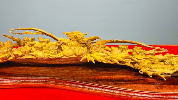 Cầu Phu Thê Viên Mãn Gỗ Hoàng Đàn