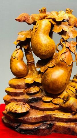 Dàn Bầu Sóc Gỗ Nu Hương
