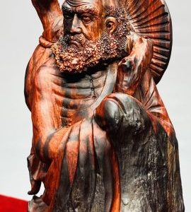 Đạt Ma Gỗ Trắc