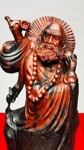 Đạt Ma Gỗ Trắc
