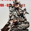 Đôi Chim Trĩ Hoa Mẫu Đơn Gỗ Trắc