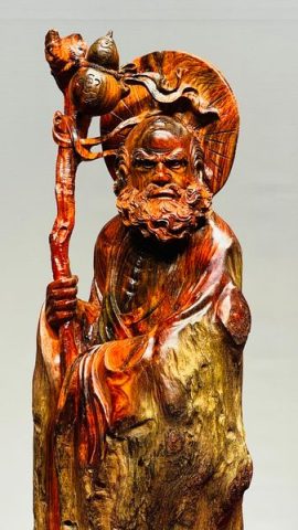 Đạt Ma Gỗ Trắc