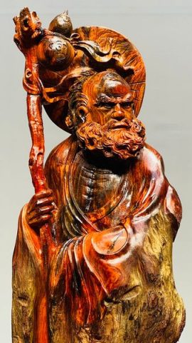 Đạt Ma Gỗ Trắc