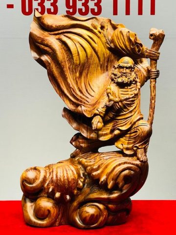 Đạt Ma Múa Võ Gỗ Cẩm