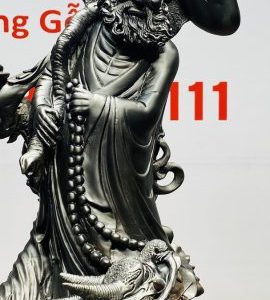 Đạt Ma Hàng Long Gỗ Mun Sừng