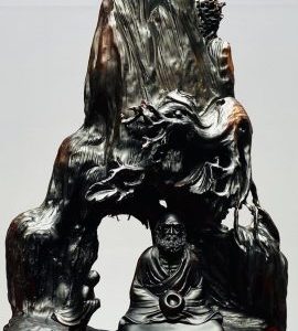 Đạt Ma Ngồi Thiền Gỗ Trắc