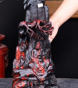 Đạt Ma Ngồi Thiền Gỗ Trắc