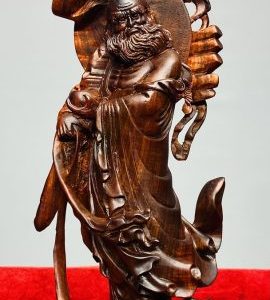 Đạt Ma Thuần Long Vờn Cầu Gỗ Trắc
