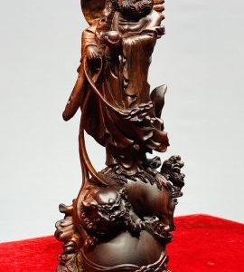 Đạt Ma Thuần Long Vờn Cầu Gỗ Trắc