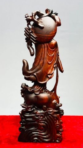 Đạt Ma Thuần Long Vờn Cầu Gỗ Trắc