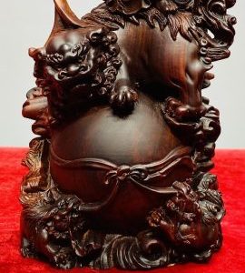 Đạt Ma Thuần Long Vờn Cầu Gỗ Trắc