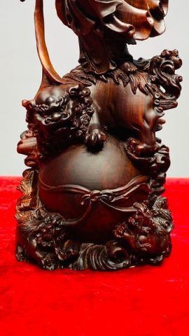 Đạt Ma Thuần Long Vờn Cầu Gỗ Trắc