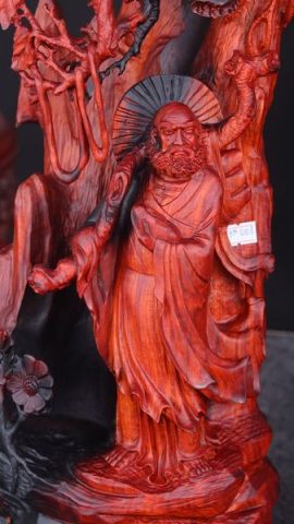Đạt Ma Gỗ Trắc