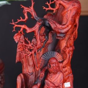 Đạt Ma Gỗ Trắc