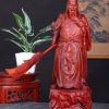 Quan Công Xách Đao Gỗ Tử Đàn