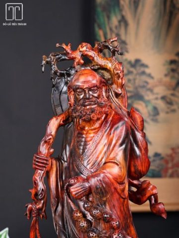 Đạt Ma Gỗ Trắc