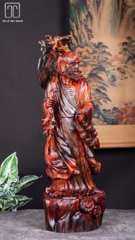Đạt Ma Gỗ Trắc