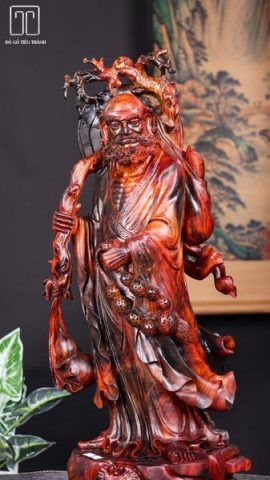 Đạt Ma Gỗ Trắc