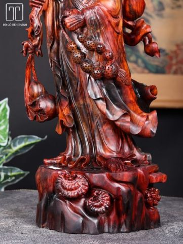 Đạt Ma Gỗ Trắc