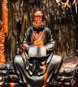 Đạt Ma Gỗ Trắc