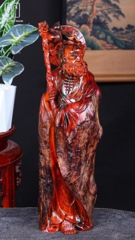 Đạt Ma Gỗ Trắc