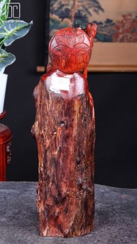 Đạt Ma Gỗ Trắc