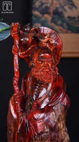 Đạt Ma Gỗ Trắc