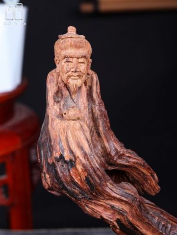 Thần Trà Gỗ Trắc