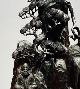 Đạt Ma Ngồi Thiền Gỗ Trắc
