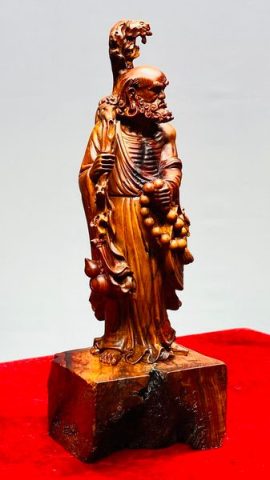 Đạt Ma Gỗ Trắc