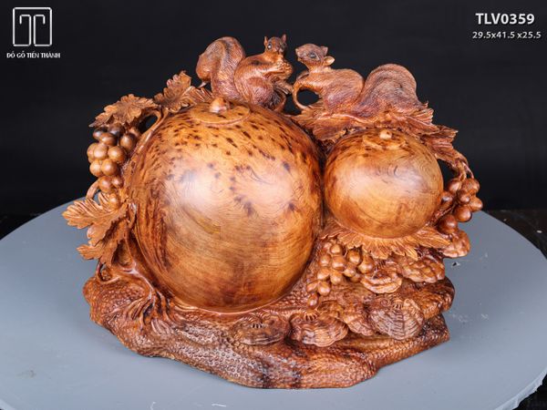 Chum Nho Sóc Gỗ Nu Ngọc Am