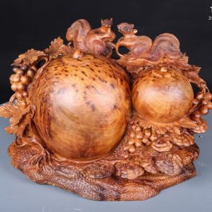 Chum Nho Sóc Gỗ Nu Ngọc Am